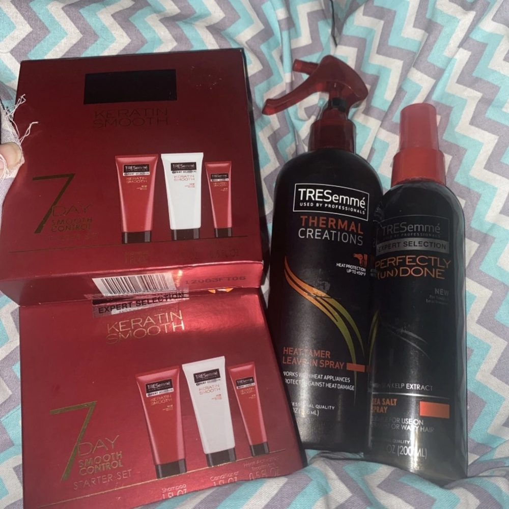 4 Pieces Hair Care Set Keratin Treatments